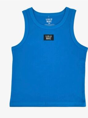 Lulu Mac fitted teal blue tank